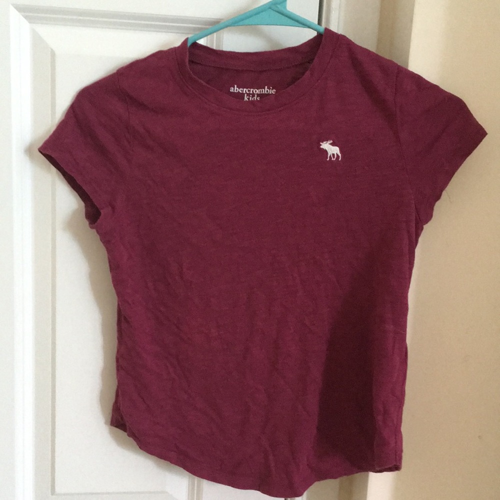 Girls purple Abercrombie kids shirt